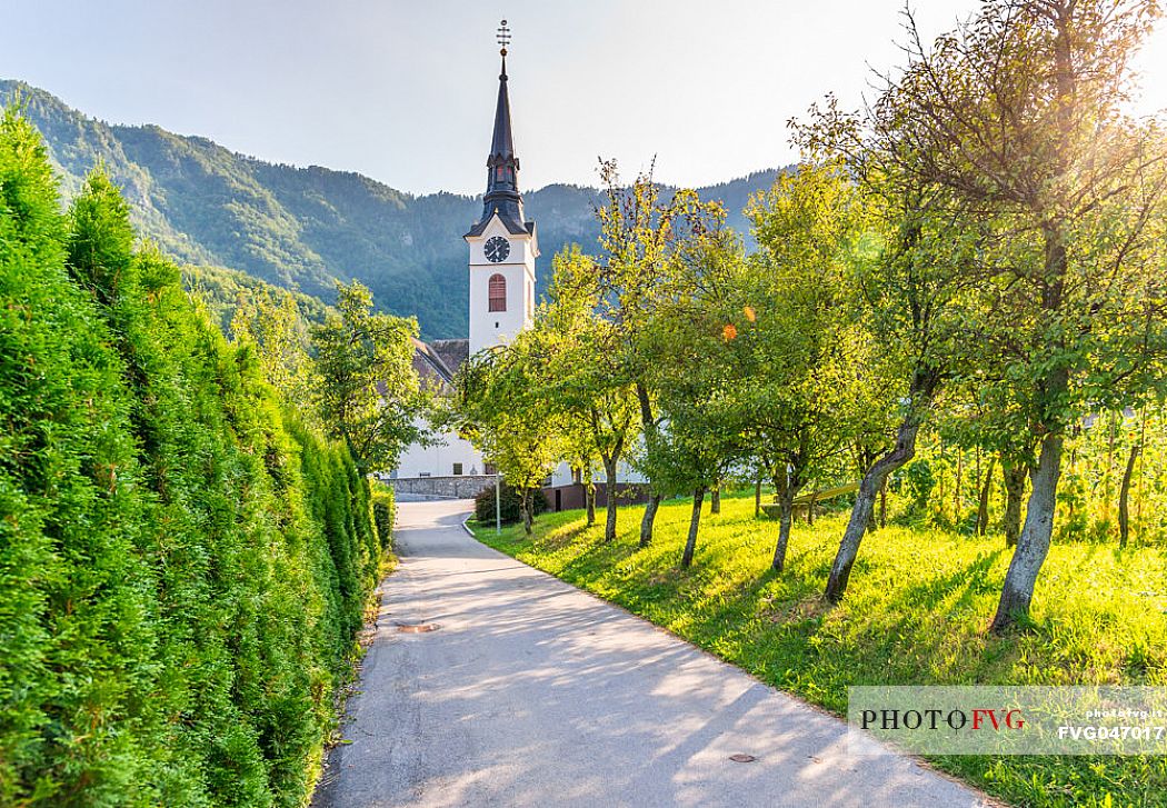 Church upnija Sv. Lenart, Upper Carniola, Slovenia, Europe
