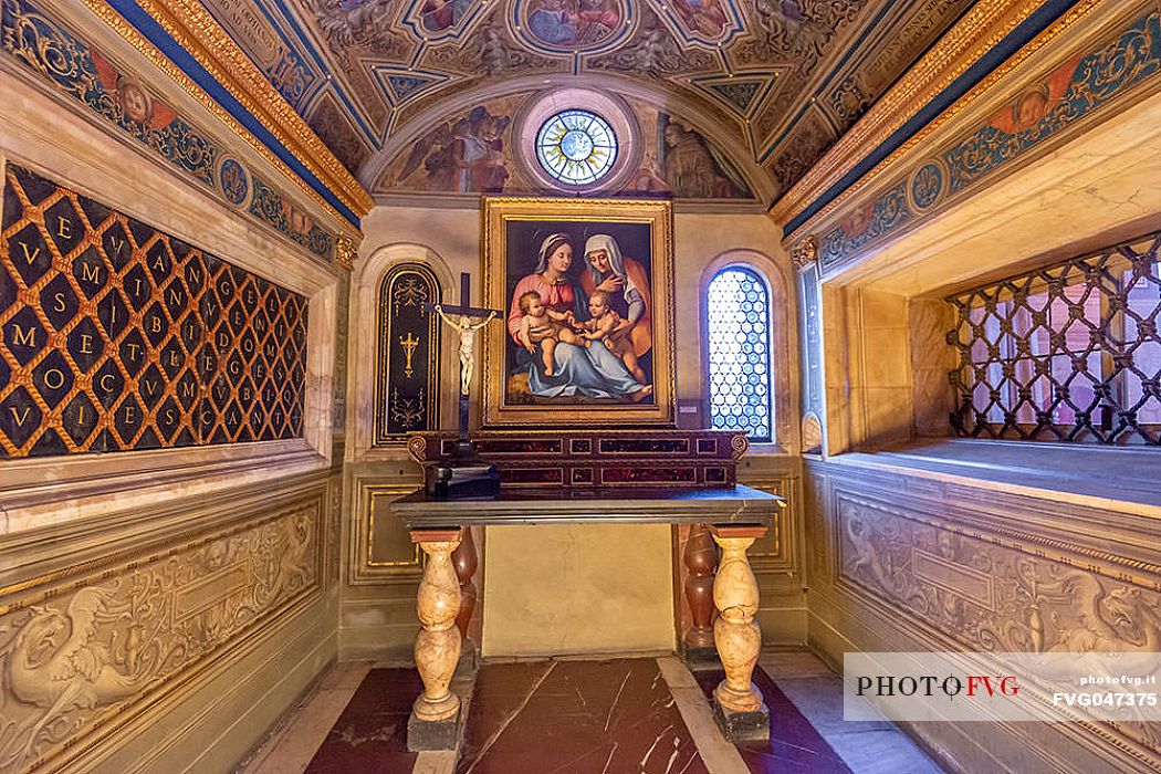 Chapel of the Priori or the Signoria, Palazzo Vecchio, Piazza della Signoria, Florence, Tuscany, Italy, Europe