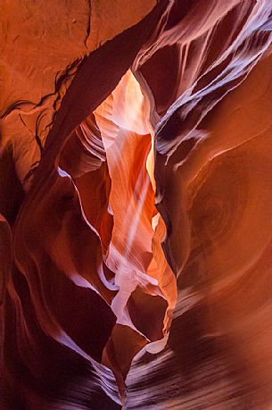 The beautiful Antelope Canyon National Park