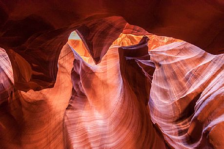 The beautiful Antelope Canyon National Park