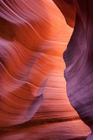 The beautiful Antelope Canyon National Park