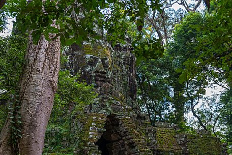 One of the gates from Angkor Wat