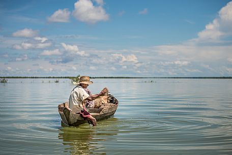 Fisherman at Kompong Kleang