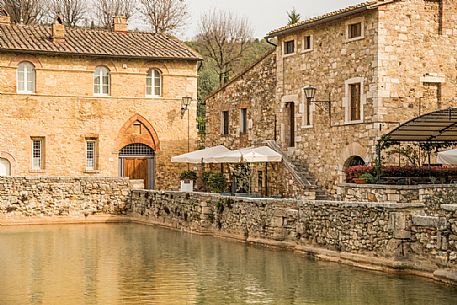 Bagno Vignoni, Orcia valley, Tuscany, Italy