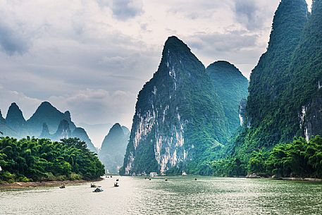 Li River Cruise, Guilin, Guangxi, China