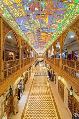 Inside of the Wafi city Mall Shopping Centre, Dubai City, United Arab Emirates, Asia