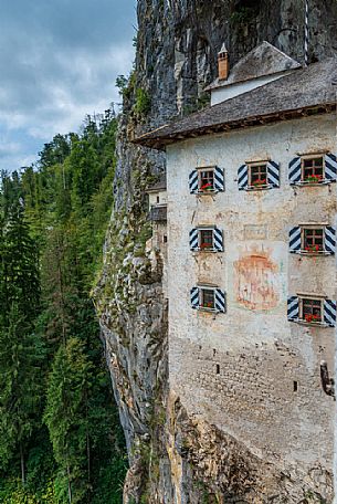 Predjama Castle near Postojna, Notranjska, Slovenia, Europe