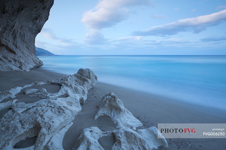 Cala Luna. One of the most famous bays of Sardinia, with crystal clear waters and wonderful rocks
