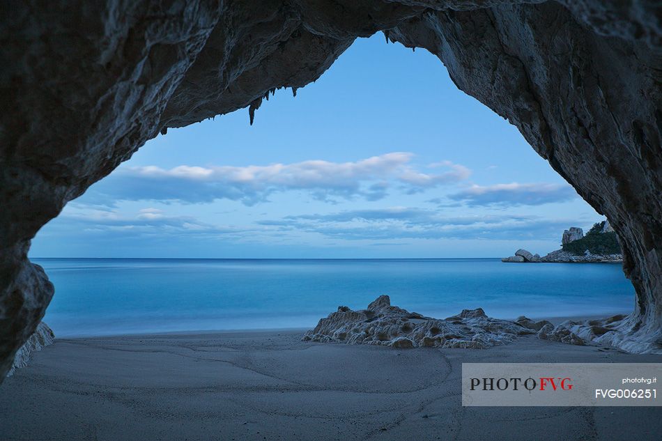 Cala Luna. One of the most famous bays of Sardinia, with crystal clear waters and wonderful rocks
