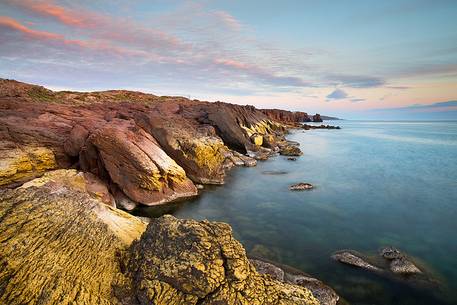 Isle of Sant'antioco. Location Mangiabarche.