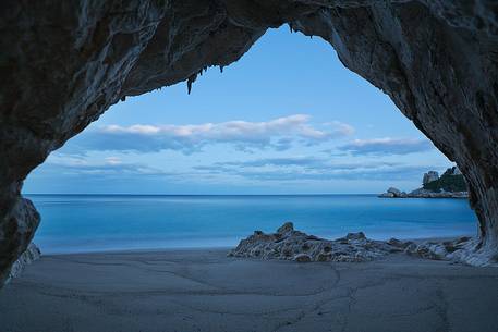 Cala Luna. One of the most famous bays of Sardinia, with crystal clear waters and wonderful rocks
