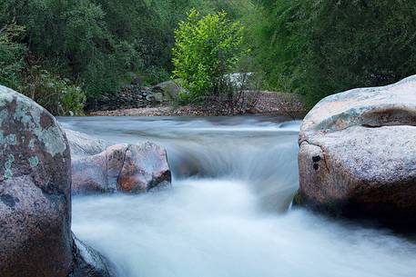 River Rio Picocca in Sarrabus (south eastern Sardinia)