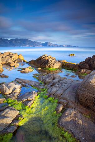 Capo Pecora at sunset, Arbus