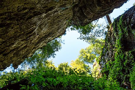 The Green Caves of Pradis, Clauzetto, Pordenone, Italy.