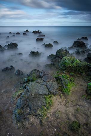 Sunrise by Playa Matagorda, Puerto del Carmen, Lanzarote, Canary islands, Spain, Europe