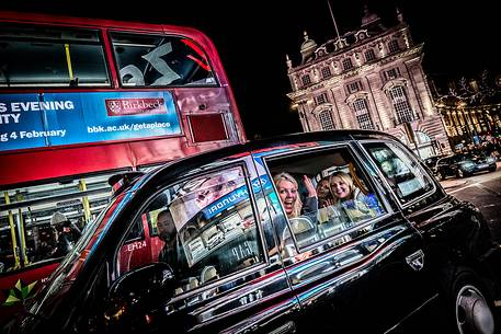 Night life in Piccadilly Circus, London, United Kingdom, Europe