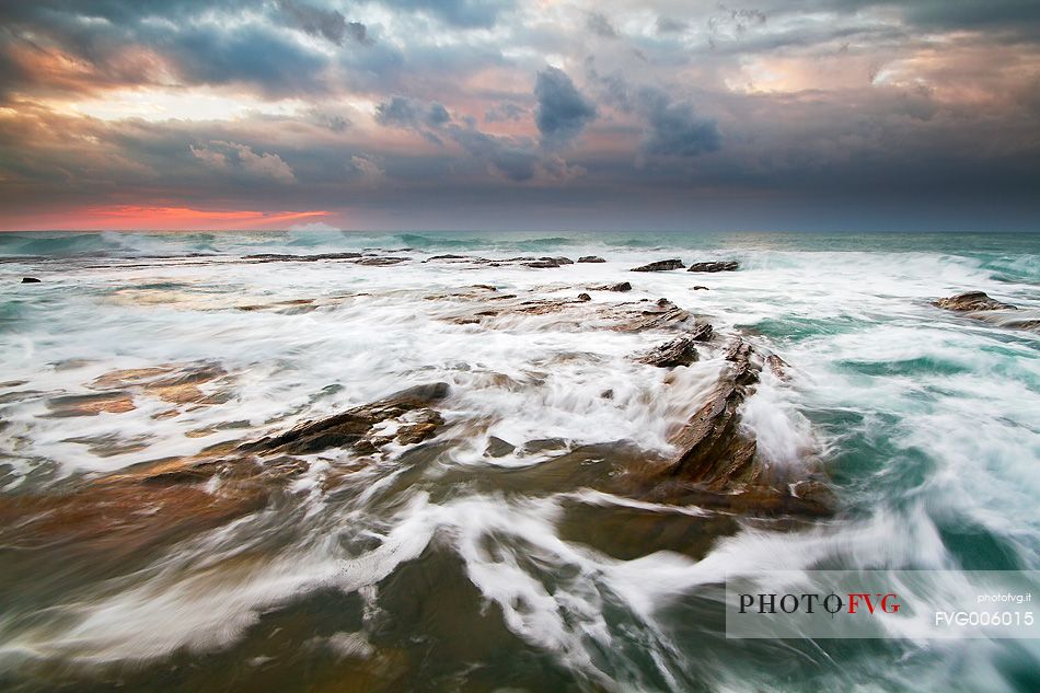 Dawn at Africo Cliff