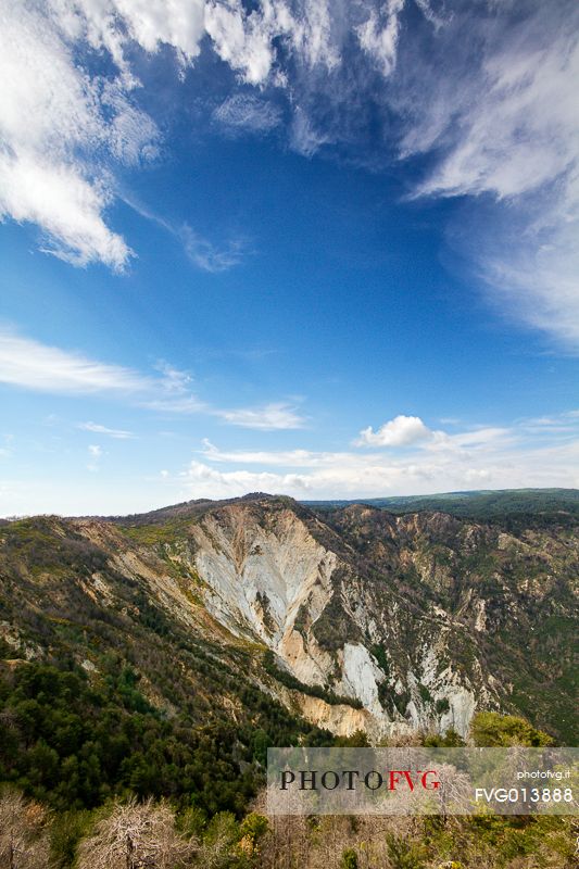 The Landslide Colella, near Roccaforte Del Greek is the largest in Europe