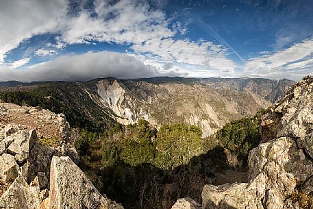 The Landslide Colella, near Roccaforte Del Greco is the largest in Europe, Calabria, Italy, Europe, Aspromonte