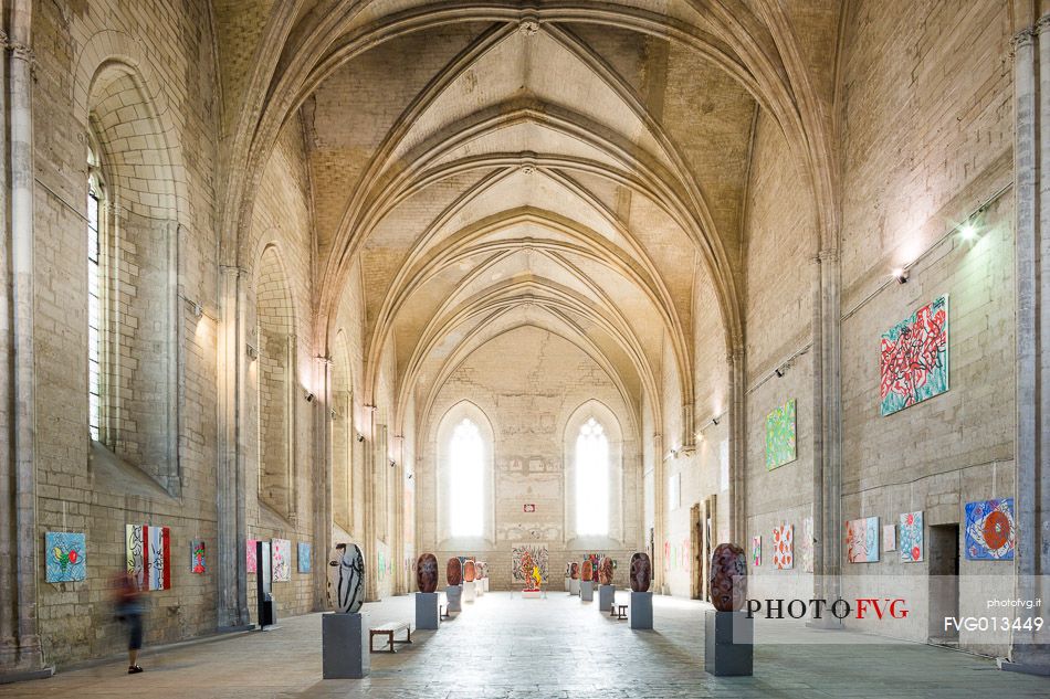 The chapel Magna in the Papal Palace in Avignon