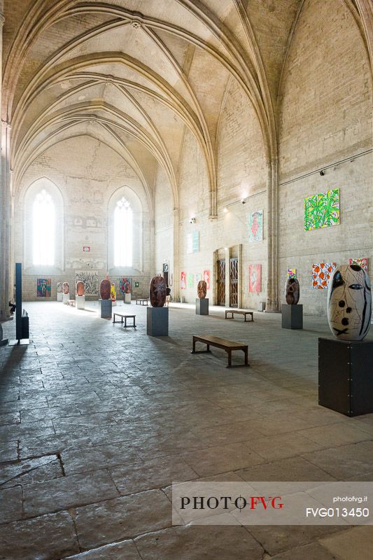 The chapel Magna in the Papal Palace in Avignon