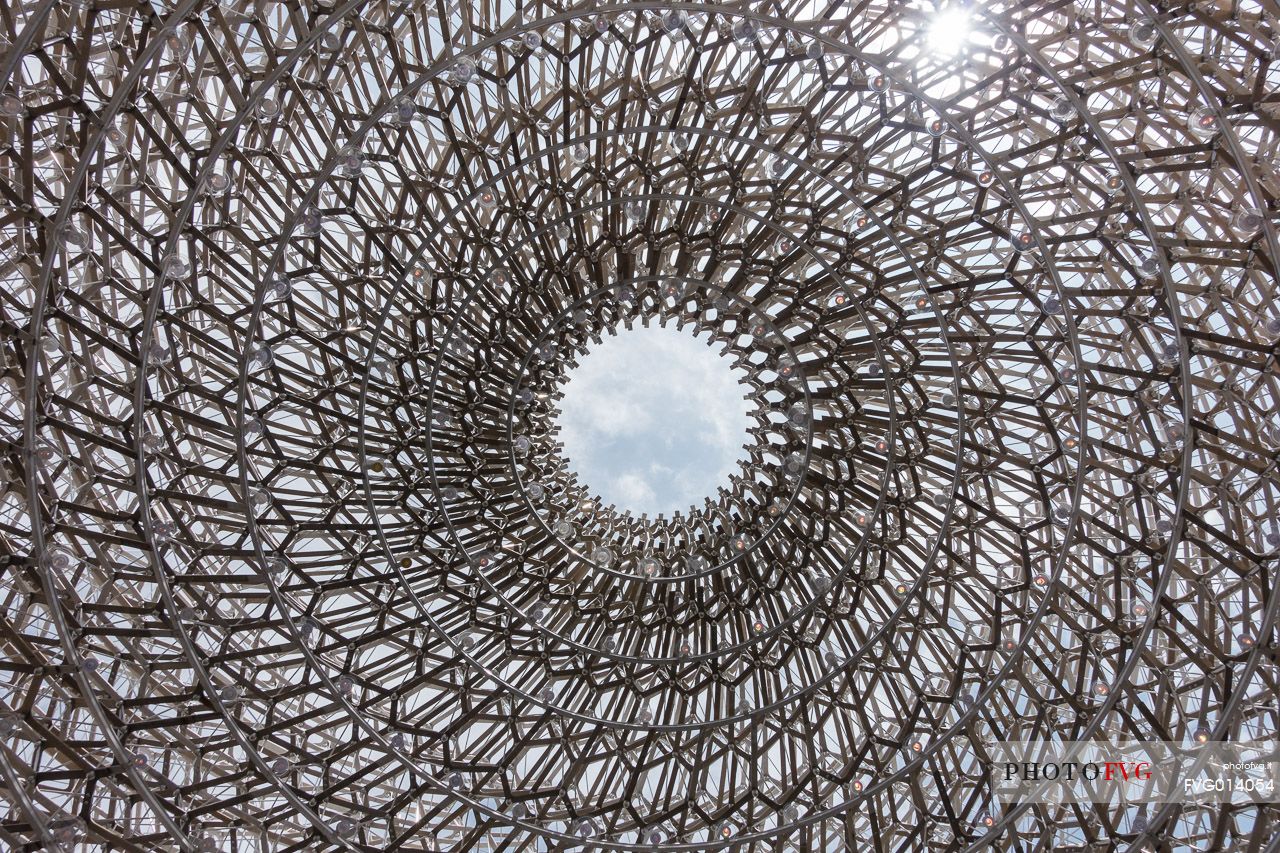 Milan Universal Exposition 2015, Expo Milano 2015, United Kingdom Pavilion, designed by Wolfgang Buttress