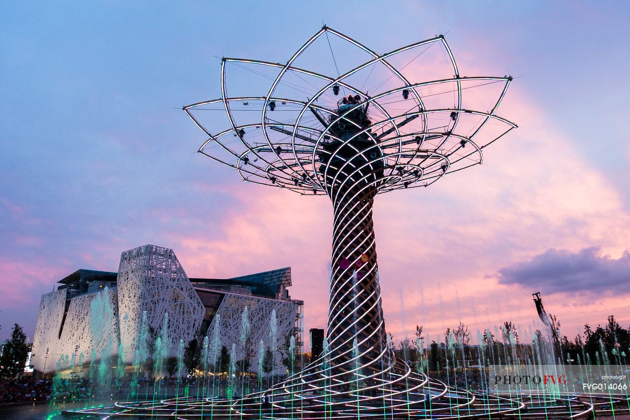 Tree of life show, Milan Universal Exposition 2015, Expo Milano 2015, architect Marco Balich