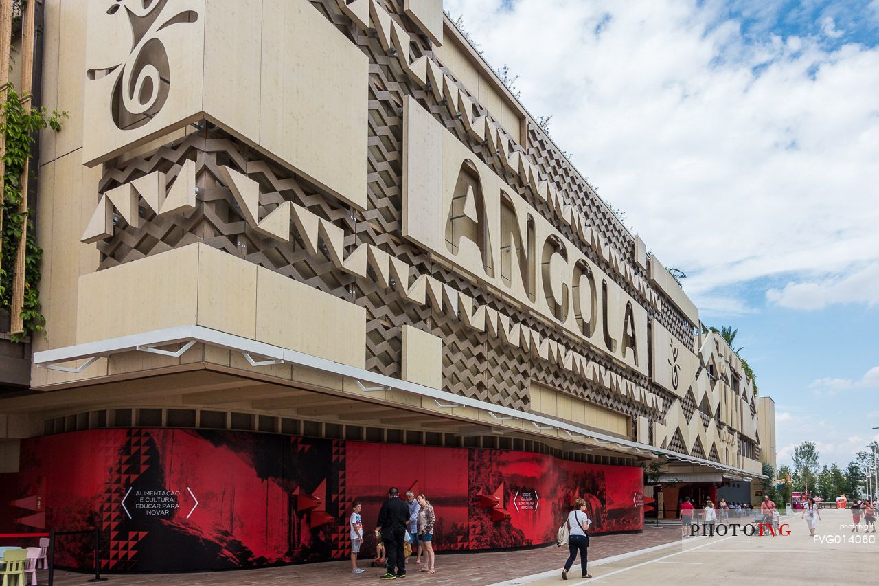 Milan Universal Exposition 2015, Expo Milano 2015,Angola pavilion,  Master Plan Studios Architects