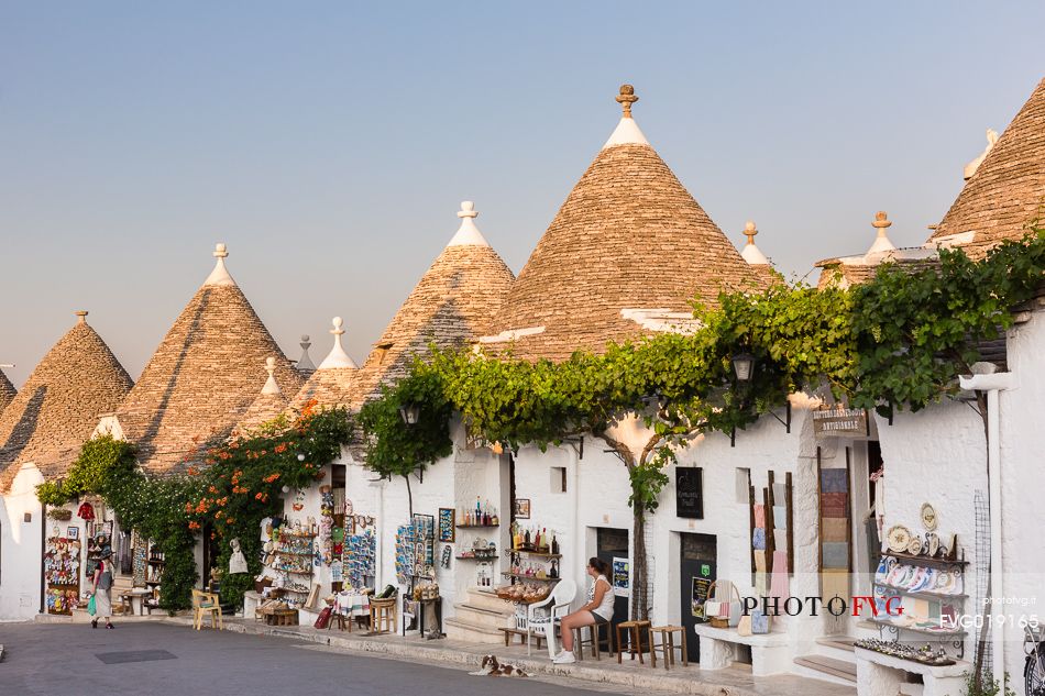 The town of Alberobello, city of trulli