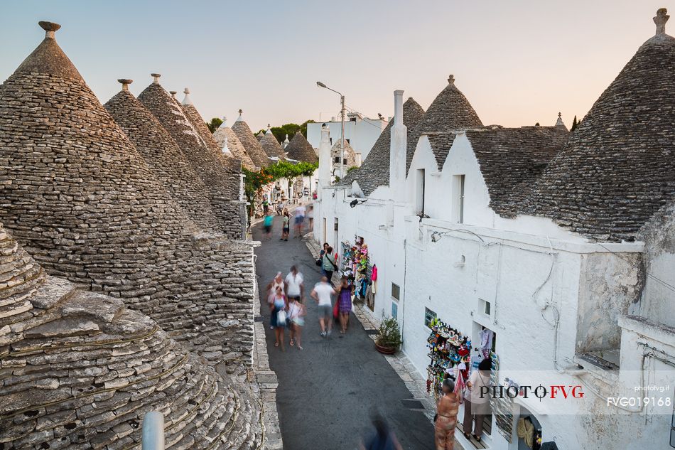 The town of Alberobello, city of trulli