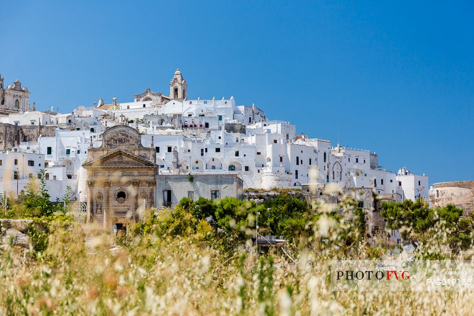The historic town of Ostuni, known as the White City