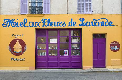 Typical store in Valensole