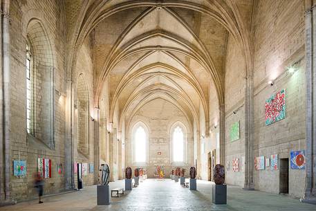 The chapel Magna in the Papal Palace in Avignon