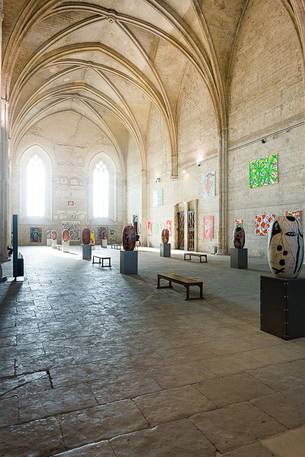 The chapel Magna in the Papal Palace in Avignon