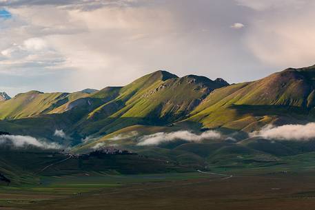 Sunset on Castelluccio of Norcia