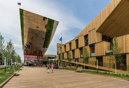 Milan Universal Exposition 2015, Expo Milano 2015, Russia Pavilion, architect Sergei Tchoban