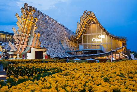 Milan Universal Exposition 2015, Expo Milano 2015, China Pavilion, architectural project of Tsinghua University and Beijing Qingshang Environmental & Architectural Design Institute 