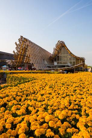 Milan Universal Exposition 2015, Expo Milano 2015, China Pavilion, architectural project of Tsinghua University and Beijing Qingshang Environmental & Architectural Design Institute 