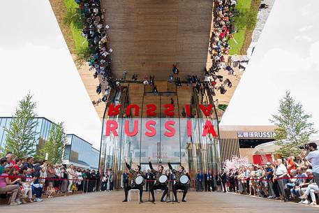 Milan Universal Exposition 2015, Expo Milano 2015, Russia Pavilion, architect Sergei Tchoban