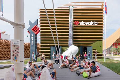 Slovakia Pavilion, architect Karol Kllay, Milan Universal Exposition 2015, Expo Milano 2015