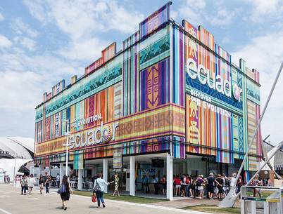 Ecuador pavilion, architect Zorrozua y Asociados, Milan Universal Exposition 2015, Expo Milano 2015