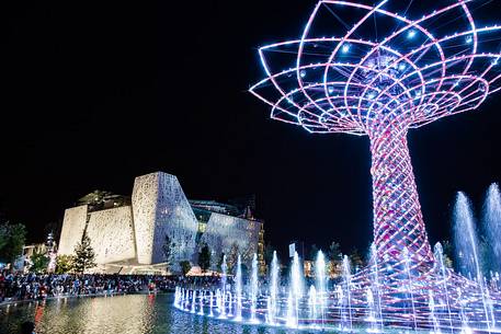 Tree of life show, Milan Universal Exposition 2015, Expo Milano 2015, architect Marco Balich