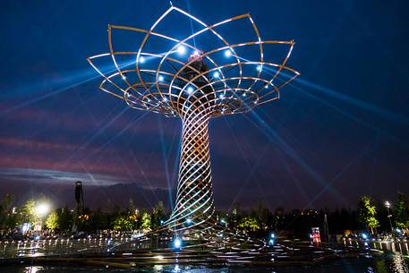 Tree of life show, Milan Universal Exposition 2015, Expo Milano 2015, architect Marco Balich