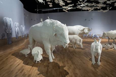 Milan Universal Exposition 2015, Expo Milano 2015, installation in Zero pavilion, Michele De Lucchi architect Milan Universal Exposition 2015, Expo Milano 2015, installation in Zero pavilion, Michele De Lucchi architect