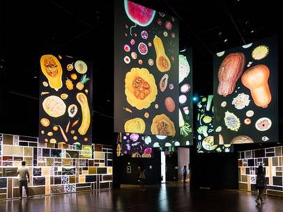 Milan Universal Exposition 2015, Expo Milano 2015, installation in Zero pavilion, Michele De Lucchi architect Milan Universal Exposition 2015, Expo Milano 2015, installation in Zero pavilion, Michele De Lucchi architect