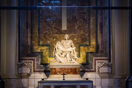 The Vatican Pieta, Michelangelo Buonarroti, Basilica of St. Peter The Vatican Pieta, Michelangelo Buonarroti, Basilica of St. Peter