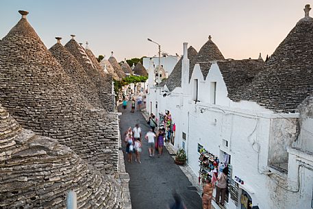 The town of Alberobello, city of trulli