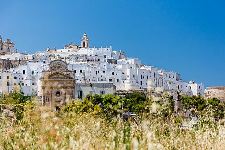 The historic town of Ostuni, known as the White City