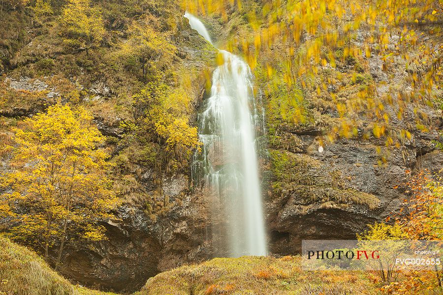 Goriuda waterfall, Julian Prealps Nature Park