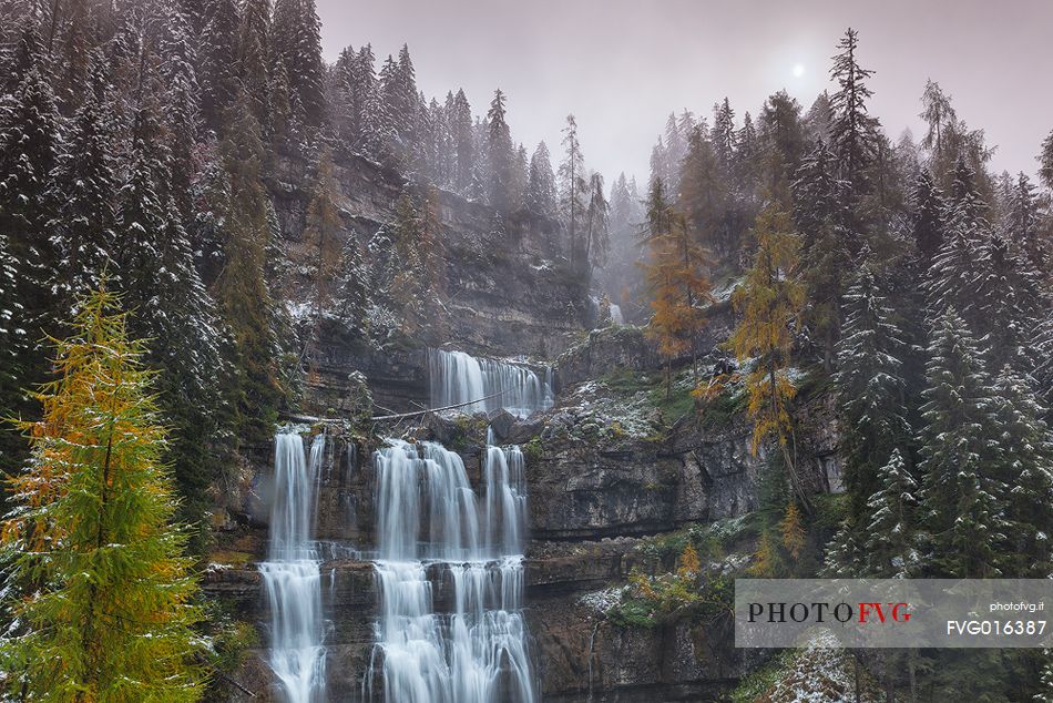 Dolomiti of Brenta,Natural Park of Adamello-Brenta, Vallesinella waterfalls